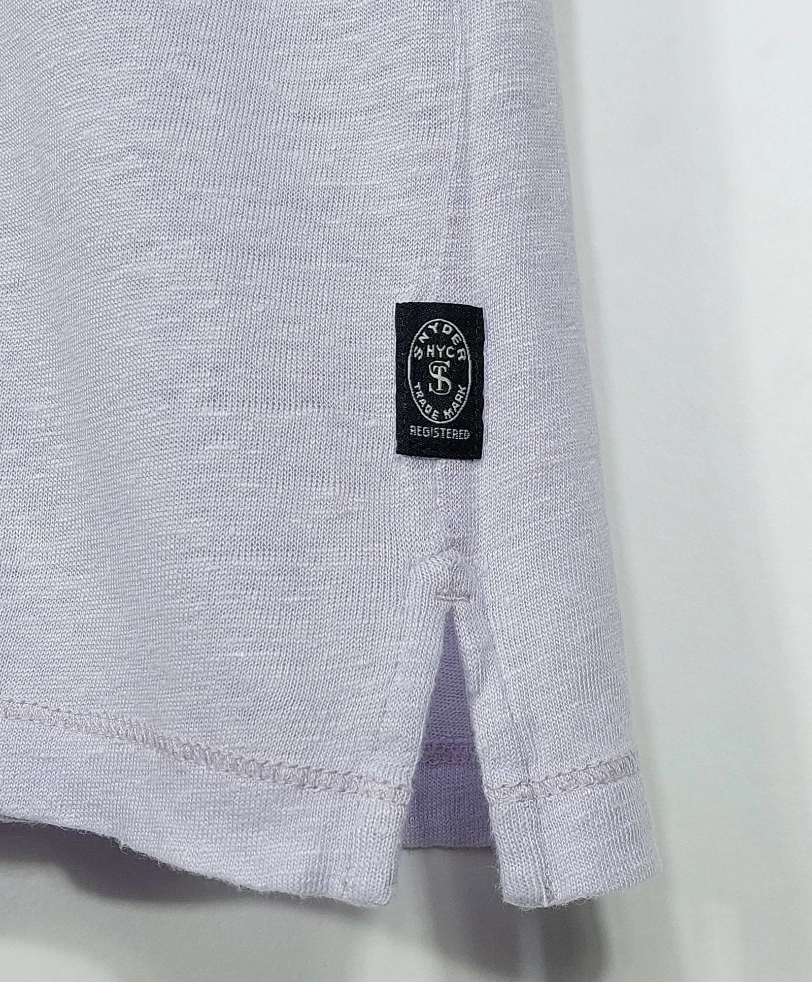 Todd Snyder linen pocket tshirt - lilac L – photo 5